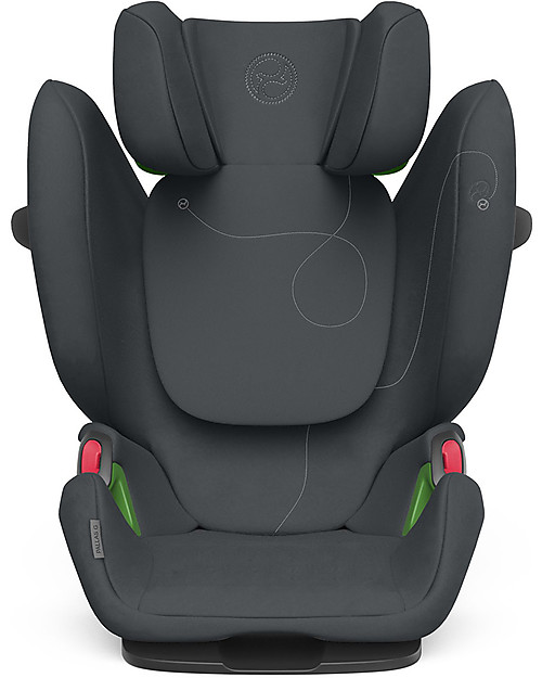 Cybex Pallas G i-Size car Seat - Granite Black - with Advanced Impact Shield Car Seats Group 1/2/3