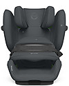 Cybex Pallas G i-Size car Seat - Granite Black - with Advanced Impact Shield Car Seats Group 1/2/3