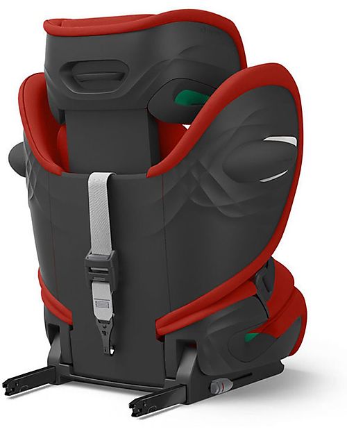 Cybex Pallas G i-Size Car Seat - Hibiscus Red/Red - with Advanced Impact Shield - Group 1/2/3 Car Seats Group 1/2/3