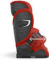 Cybex Pallas G i-Size Car Seat - Hibiscus Red/Red - with Advanced Impact Shield - Group 1/2/3 Car Seats Group 1/2/3