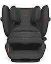 Cybex Pallas G i-Size Car Seat - Lava Grey/Mid Grey - with Advanced Impact Shield - Group 1/2/3 Car Seats Group 1/2/3
