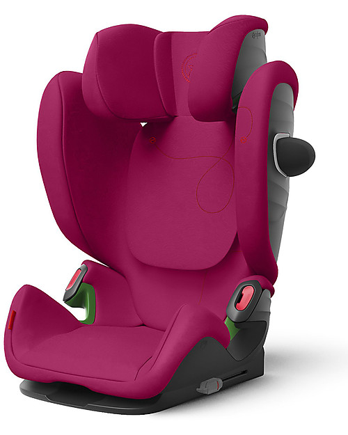 Cybex Pallas G i-Size car Seat - Magnolia Pink - with Advanced Impact Shield Car Seats Group 1/2/3