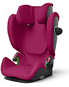 Cybex Pallas G i-Size car Seat - Magnolia Pink - with Advanced Impact Shield Car Seats Group 1/2/3