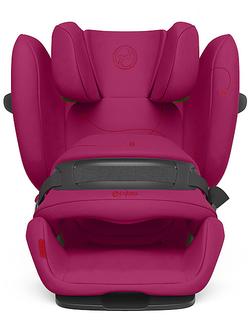 Cybex Pallas G i-Size car Seat - Magnolia Pink - with Advanced Impact Shield Car Seats Group 1/2/3