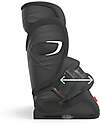 Cybex Pallas G i-Size Car Seat - Moon Black/Black - with Advanced Impact Shield - Group 1/2/3 Car Seats Group 1/2/3