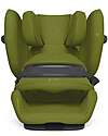 Cybex Pallas G i-Size Car Seat - Nature Green/Green - with Advanced Impact Shield - Group 1/2/3 Car Seats Group 1/2/3