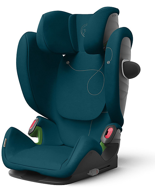 Cybex Pallas G i-Size car Seat - River Blue - with Advanced Impact Shield Car Seats Group 1/2/3