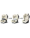 Cybex Pallas G i-Size Car Seat - Seashell Beige - with Advanced Impact Shield - Group 1/2/3 Car Seats Group 1/2/3