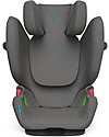 Cybex Pallas G i-Size car Seat - Soho Grey - with Advanced Impact Shield Car Seats Group 1/2/3