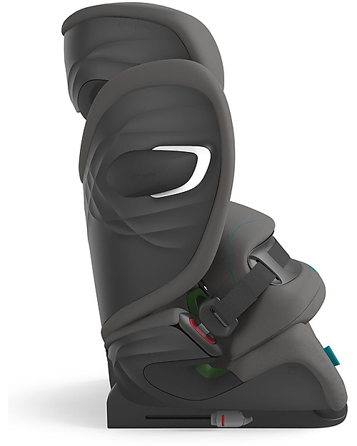Cybex Pallas G i-Size car Seat - Soho Grey - with Advanced Impact Shield Car Seats Group 1/2/3