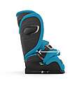 Cybex Pallas G i-Size Plus Car Seat - Beach Blue - with Advanced Impact Shield - Group 1/2/3 Car Seats Group 1/2/3