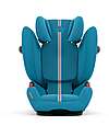 Cybex Pallas G i-Size Plus Car Seat - Beach Blue - with Advanced Impact Shield - Group 1/2/3 Car Seats Group 1/2/3