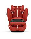 Cybex Pallas G i-Size Plus Car Seat - Hibiscus Red - with Advanced Impact Shield - Group 1/2/3 Car Seats Group 1/2/3