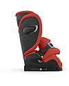 Cybex Pallas G i-Size Plus Car Seat - Hibiscus Red - with Advanced Impact Shield - Group 1/2/3 Car Seats Group 1/2/3
