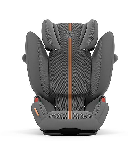 Cybex Pallas G i-Size Plus Car Seat - Lava Grey - with Advanced Impact Shield - Group 1/2/3 Car Seats Group 1/2/3