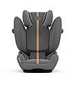 Cybex Pallas G i-Size Plus Car Seat - Lava Grey - with Advanced Impact Shield - Group 1/2/3 Car Seats Group 1/2/3
