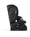 Cybex Pallas G i-Size Plus Car Seat - Moon Black - with Advanced Impact Shield - Group 1/2/3 Car Seats Group 1/2/3