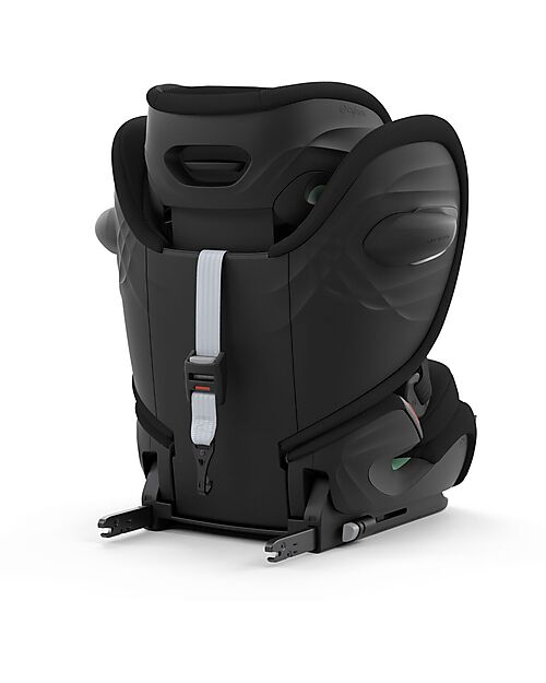 Cybex Pallas G i-Size Plus Car Seat - Moon Black - with Advanced Impact Shield - Group 1/2/3 Car Seats Group 1/2/3