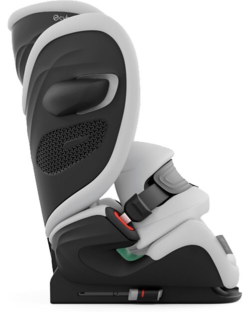 Cybex Pallas G2 i-Size Car Seat - Fog Grey - with Advanced Impact Shield - Group 1/2/3 Car Seats Group 1/2/3