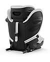 Cybex Pallas G2 i-Size Car Seat - Fog Grey - with Advanced Impact Shield - Group 1/2/3 Car Seats Group 1/2/3
