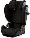 Cybex Pallas G2 i-Size Car Seat - Magic Black - with Advanced Impact Shield - Group 1/2/3 Car Seats Group 1/2/3