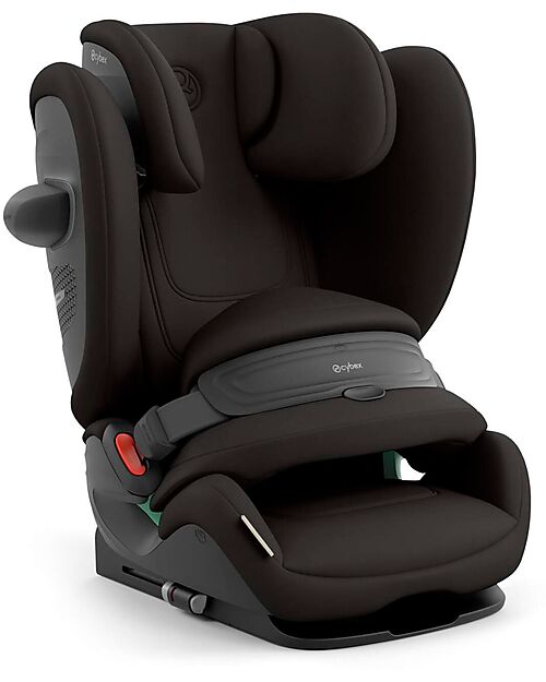 Cybex Pallas G2 i-Size Car Seat - Magic Black - with Advanced Impact Shield - Group 1/2/3 Car Seats Group 1/2/3