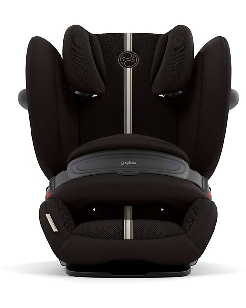 Cybex Pallas G2 i-Size Plus Car Seat - Moon Black - with Advanced Impact Shield - Group 1/2/3 Car Seats Group 1/2/3