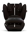 Cybex Pallas G2 i-Size Plus Car Seat - Moon Black - with Advanced Impact Shield - Group 1/2/3 Car Seats Group 1/2/3