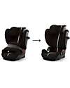 Cybex Pallas G2 i-Size Plus Car Seat - Moon Black - with Advanced Impact Shield - Group 1/2/3 Car Seats Group 1/2/3