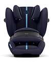 Cybex Pallas G2 i-Size Plus Car Seat - Ocean Blue - with Advanced Impact Shield - Group 1/2/3 Car Seats Group 1/2/3