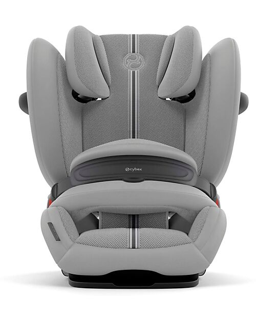 Cybex Pallas G2 i-Size Plus Car Seat - Stone Grey - with Advanced Impact Shield - Group 1/2/3 Car Seats Group 1/2/3