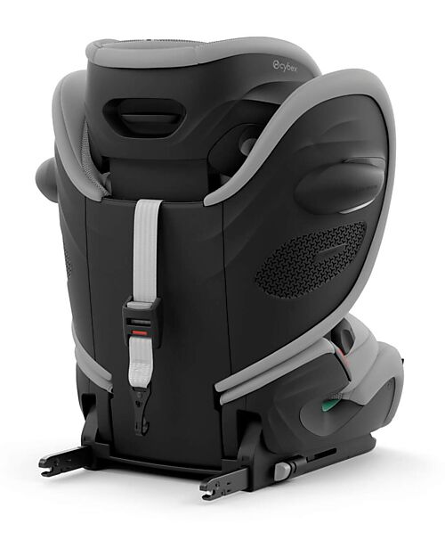 Cybex Pallas G2 i-Size Plus Car Seat - Stone Grey - with Advanced Impact Shield - Group 1/2/3 Car Seats Group 1/2/3