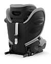Cybex Pallas G2 i-Size Plus Car Seat - Stone Grey - with Advanced Impact Shield - Group 1/2/3 Car Seats Group 1/2/3