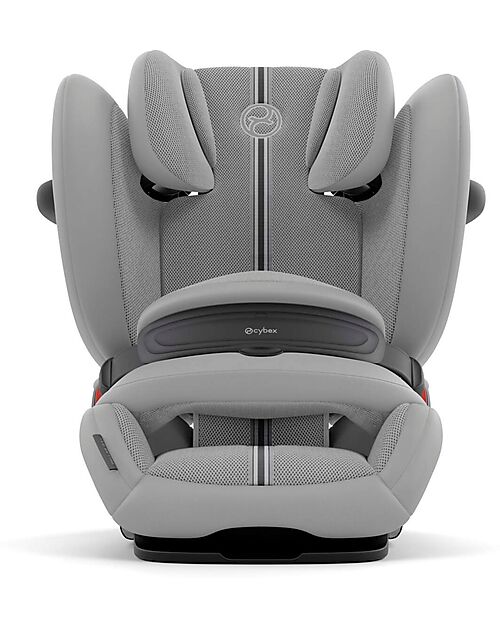 Cybex Pallas G2 i-Size Plus Car Seat - Stone Grey - with Advanced Impact Shield - Group 1/2/3 Car Seats Group 1/2/3