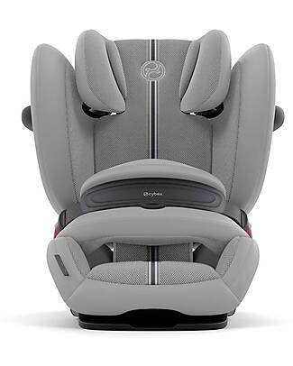 Cybex Pallas G2 i-Size Plus Car Seat - Stone Grey - with Advanced Impact Shield - Group 1/2/3 Car Seats Group 1/2/3