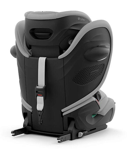 Cybex Pallas G2 i-Size Plus Car Seat - Stone Grey - with Advanced Impact Shield - Group 1/2/3 Car Seats Group 1/2/3