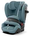 Cybex Pallas G2 i-Size Plus Car Seat - Stormy Blue - with Advanced Impact Shield - Group 1/2/3 Car Seats Group 1/2/3