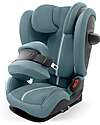 Cybex Pallas G2 i-Size Plus Car Seat - Stormy Blue - with Advanced Impact Shield - Group 1/2/3 Car Seats Group 1/2/3