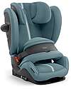 Cybex Pallas G2 i-Size Plus Car Seat - Stormy Blue - with Advanced Impact Shield - Group 1/2/3 Car Seats Group 1/2/3