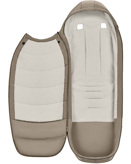 Cybex Platinum Footmuff - Cozy Beige - for Priam and Mios Stroller Footmuffs