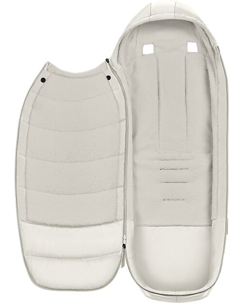 Cybex Platinum Footmuff - Off White - for Priam and Mios Stroller Footmuffs