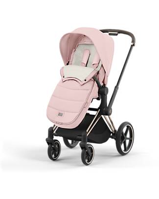 Cybex Platinum Footmuff - Peach Pink - for Priam and Mios Stroller Footmuffs