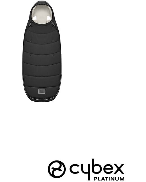 Cybex Platinum Footmuff - Sepia Black - for Priam and Mios