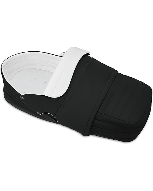 Cybex Platinum Lite Cot - Deep Black - Comfy and Warm Pram Systems