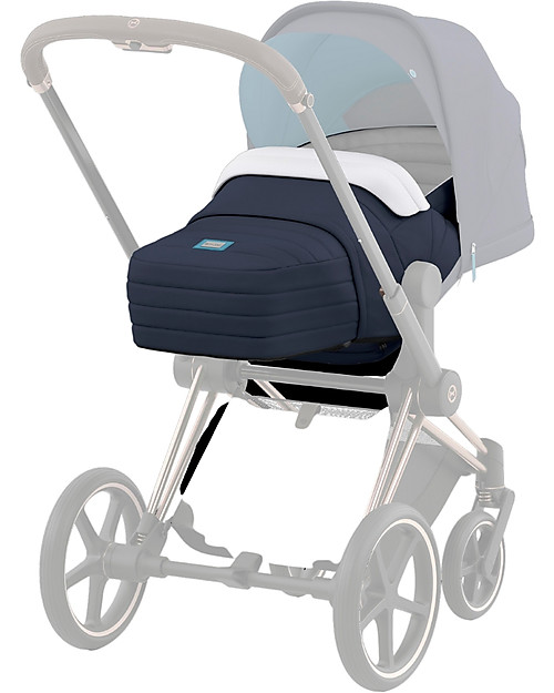 Cybex Platinum Lite Cot - Nautical Blue - Updated Design Pram Systems
