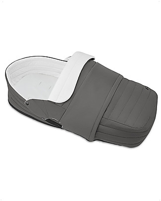 Cybex Platinum Lite Cot - Soho Grey - Comfy and Warm Pram Systems