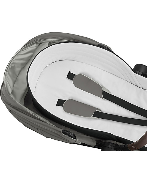 Cybex Platinum Lite Cot - Soho Grey - Comfy and Warm Pram Systems