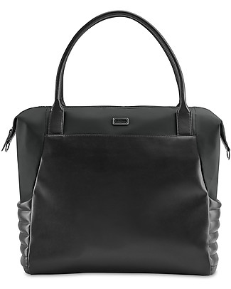 Cybex Priam Changing Bag - Deep Black - with Changing Mat Diaper Changing Bags