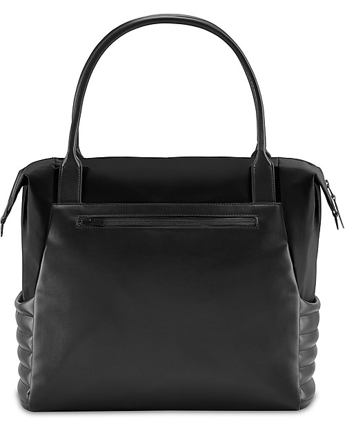 Cybex Priam Changing Bag - Deep Black - with Changing Mat Diaper Changing Bags