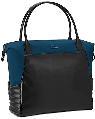 Cybex Priam Changing Bag - Mountain Blue - with Changing Mat Diaper Changing Bags